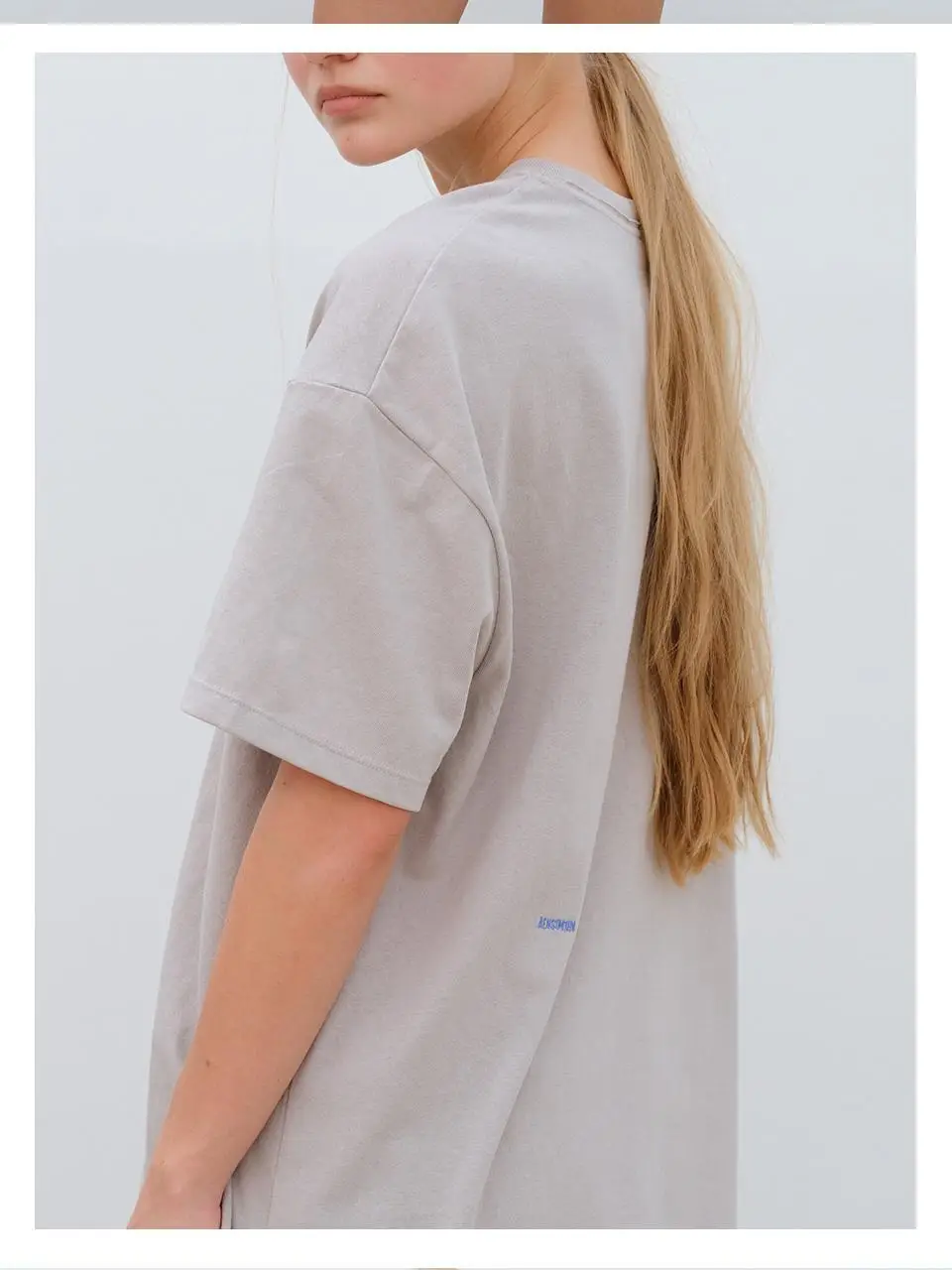 [모음전] 벤시몽 DETAIL OVER FIT T-SHIRTS - 2color 상세페이지 8